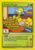 The Simpsons * Krusty Edition 023 * Krusty Burger