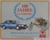 Quartett Kartenspiel *ASS 1986* 100 JAHRE AUTOMOBIL MERCEDES