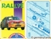 (S) Quartett Kartenspiel *FX Schmid 1989* RALLYE