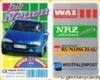 (S) Quartett Kartenspiel *FX Schmid 1995* Die Neuen WAZ NRZ WR WP
