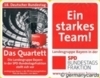 (S) Quartett Kartenspiel *SPD Bayern* 18. Deutscher Bundestag